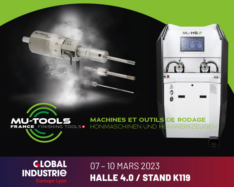 MU-Tools annonce Global Industrie 2023